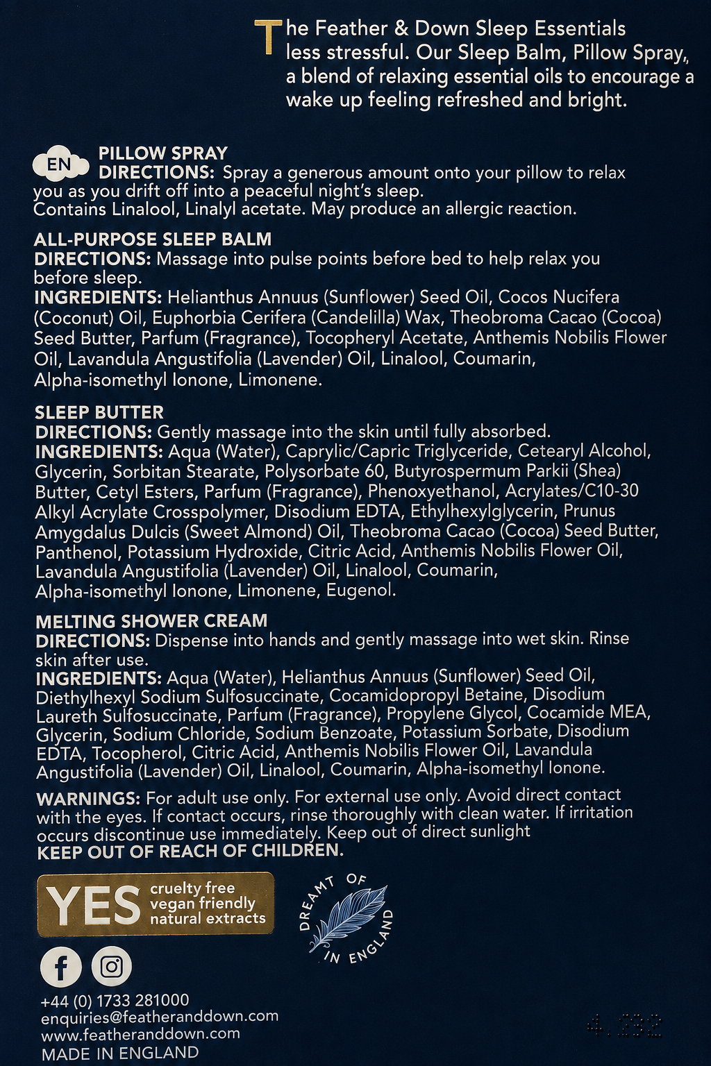 Sleep Essentials - Presentbox
