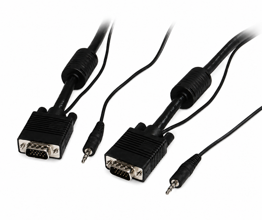 StarTech VGA-kabel med ljud - 5 meter