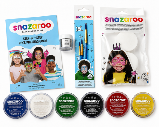 Snazaroo ansiktsfÀrgset 14-delar