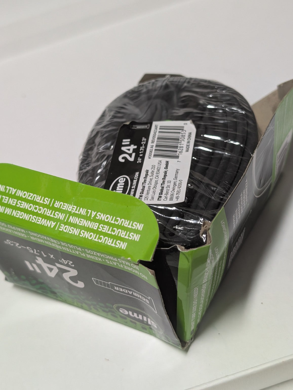 💥OUTLET💥 Slime - Extra stark cykelslang 24"