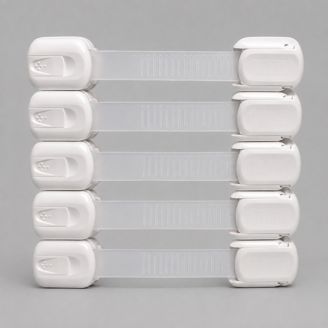 💥OUTLET💥 Echocube Barnsäkerhetslås för skåp - 10-pack vit