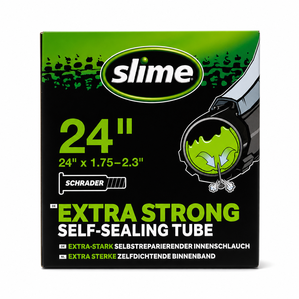 💥OUTLET💥 Slime - Extra stark cykelslang 24"