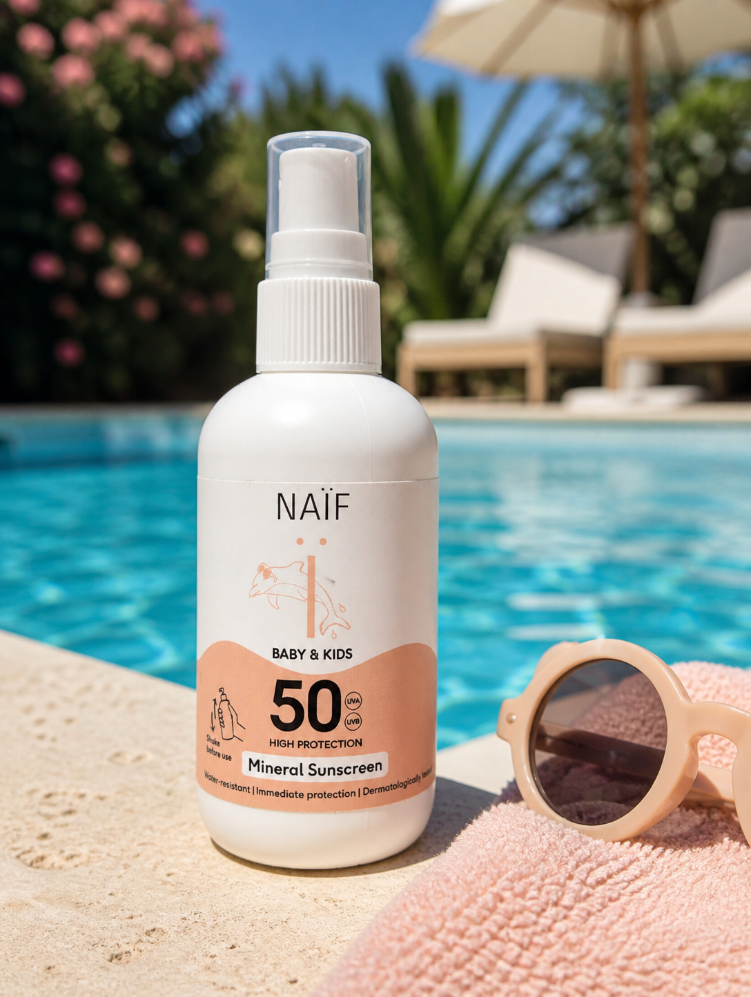 NAÏF Baby & Kids Mineral Sunscreen SPF 50