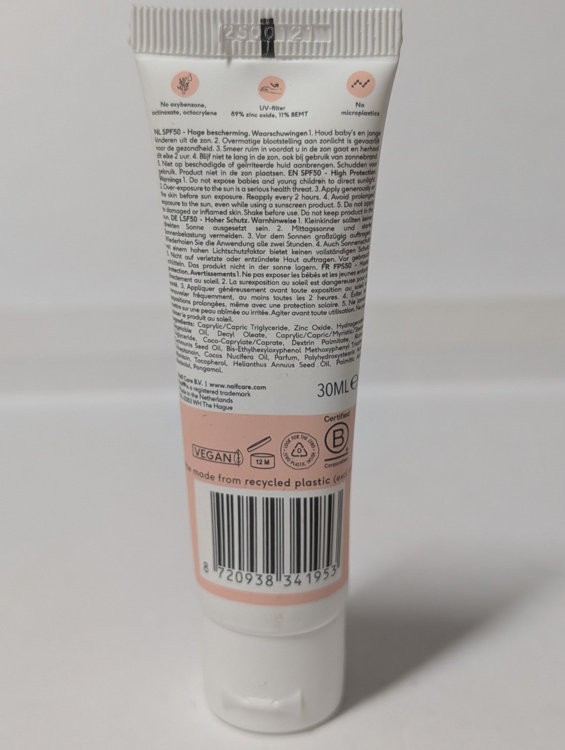 NAïF Baby & Kids Mineral Sunscreen SPF 50