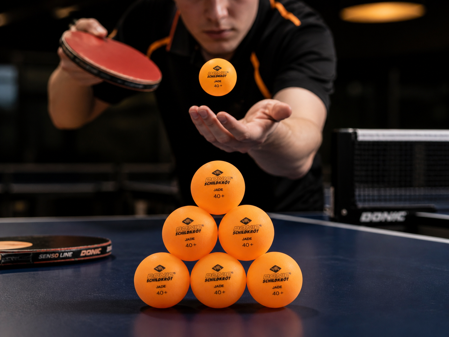 Donic Schildkröt - Bordtennisbollar 6-pack