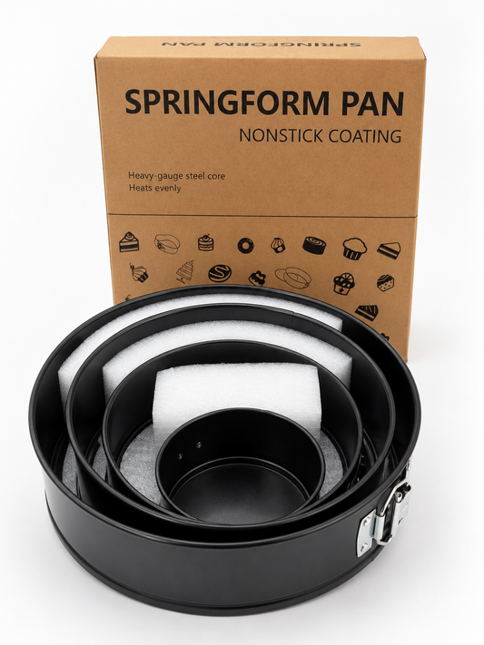 Ishetao springform-set 4 delar